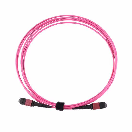 China 12/24/48/96/144 Núcleo LC/Sc/St/FC Conector MPO/MTP FTTH Interior Exterior Blindado Drop LSZH Cable de conexión óptica de fibra óptica de PVC Cable de puente flexible